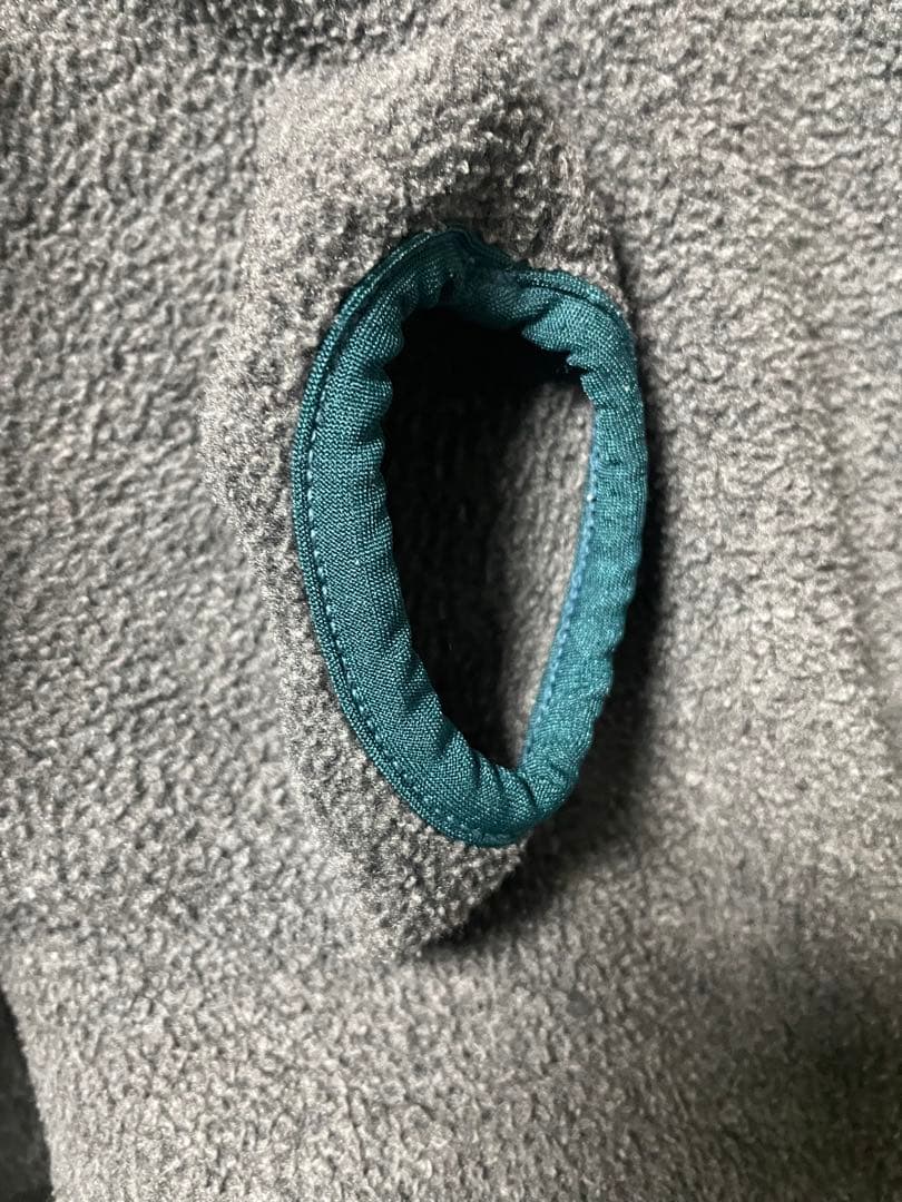 S*G様 希少 80sL.L.Bean ハーフスナップ フリース 筆記体ロゴ刺繍