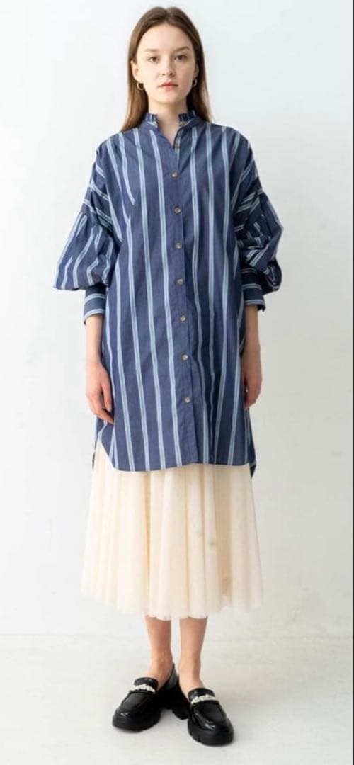 emmafrancis エマフランシス　ビジュー付ローファー トラックソール