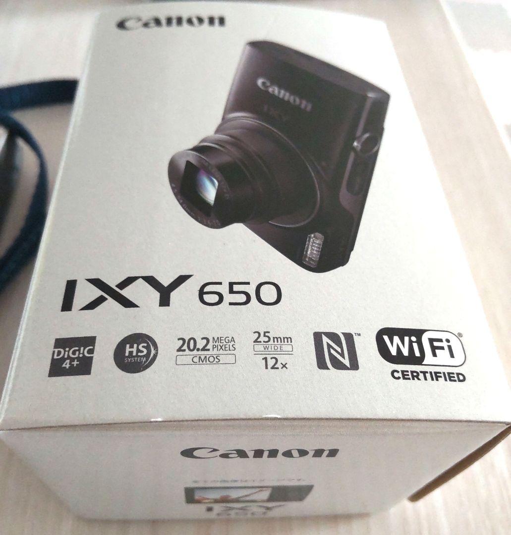 【美品】 Canon IXY 650 SL コンパクトデジタルカメラ シルバー