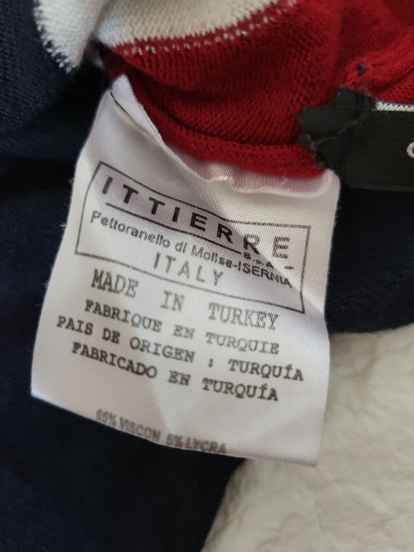 MONCLER ネイビー Vネック セーター