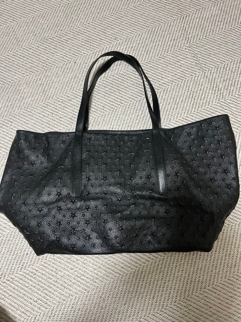 Jimmy Choo ジミーチュウ　ブラック　トートバッグ