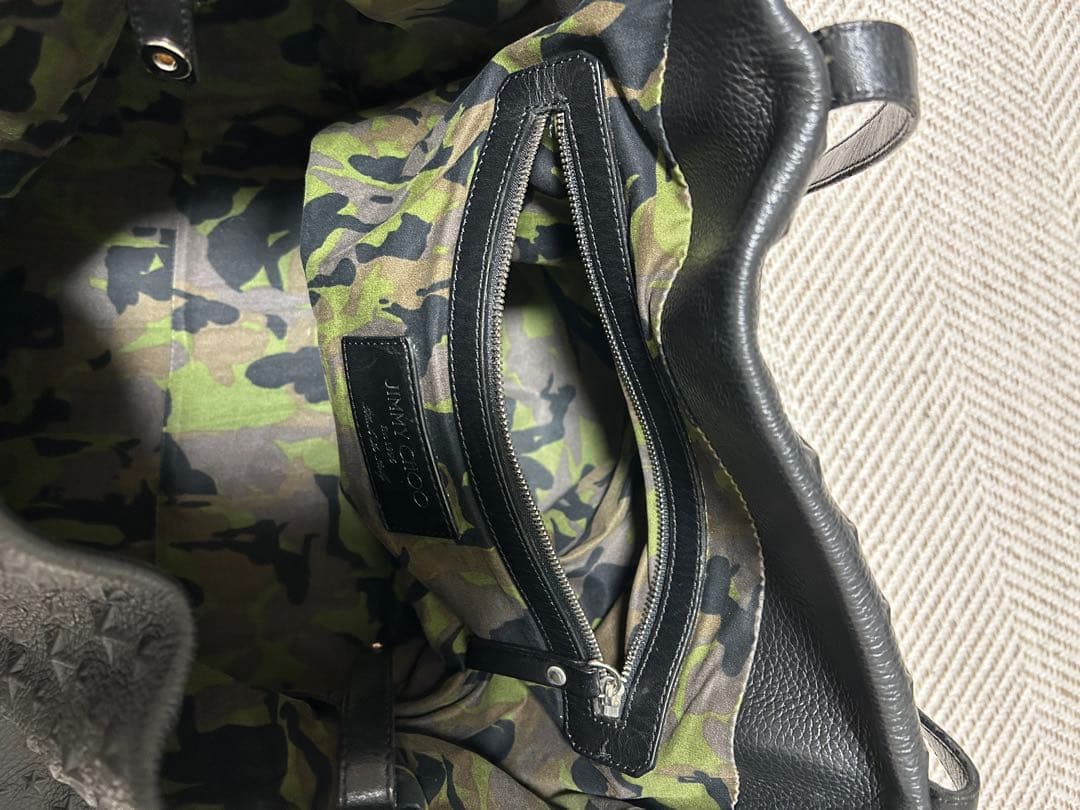 Jimmy Choo ジミーチュウ　ブラック　トートバッグ