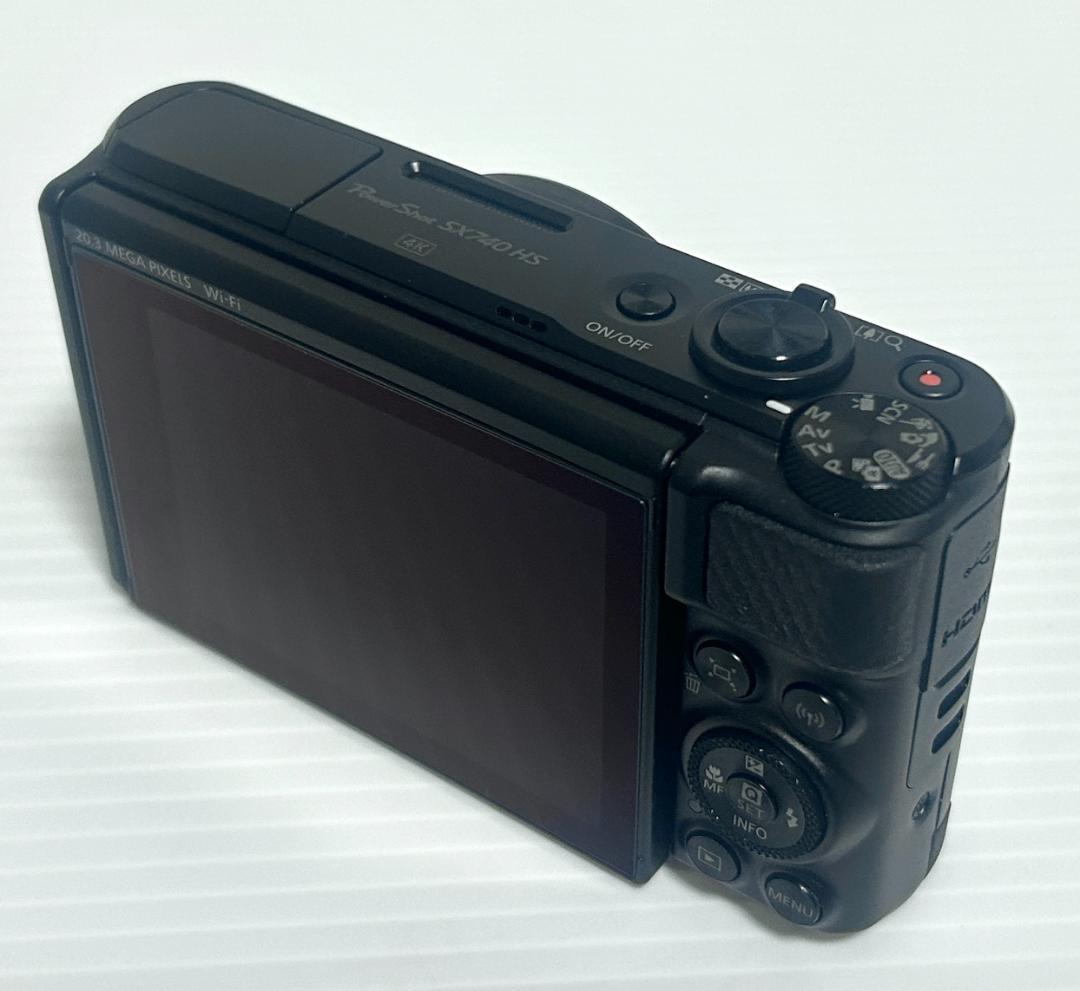 【24時間以内/匿名配送】美品 キャノン パワーショット SX740HS 黒