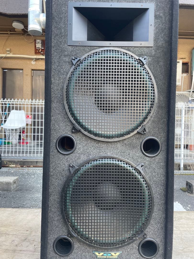 大型ＰＡ VOV　スピーカーシステム　SPS-2514 3個　大阪府引き取り限定