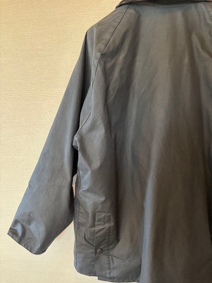 Barbour ブラック イギリス製 オイルドジャケット 42 XL