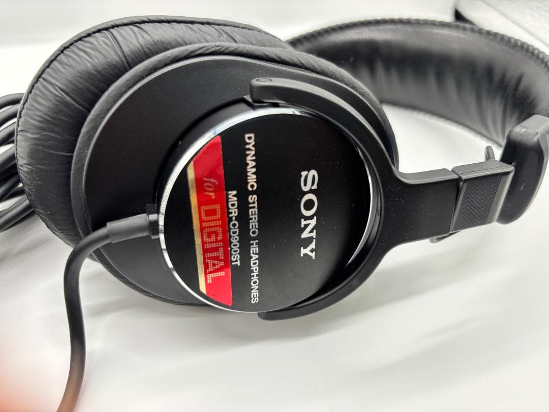 美品　SONY MDR-CD900ST 有線ヘッドホン