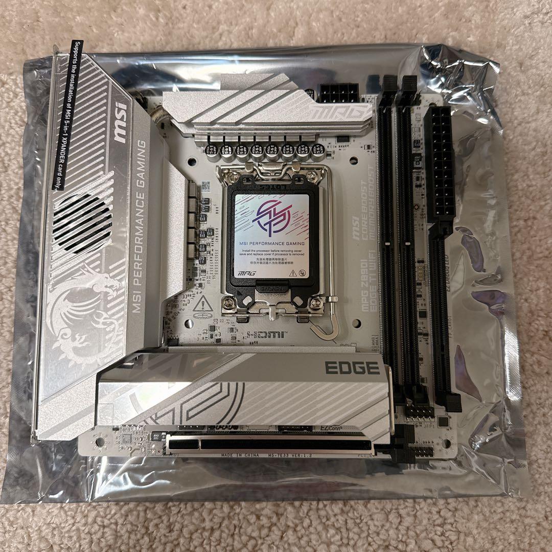 【！注意有！】MSI MPG Z890I EDGE TI WIFI マザー