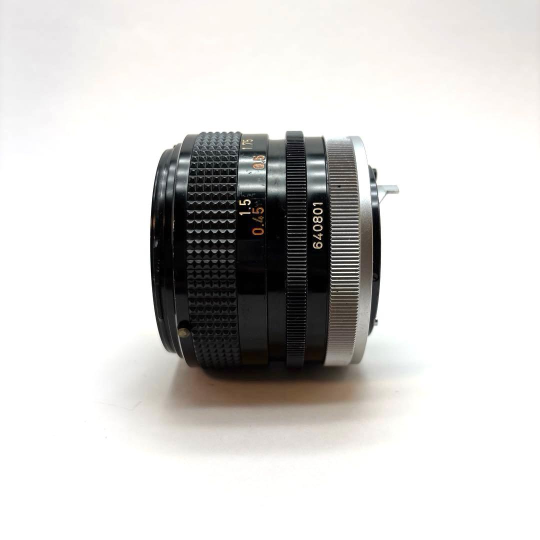 【美品】Canon FD 50mm f1.4 S.S.C.