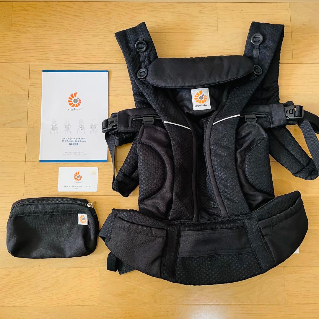 美品✨　国内正規品 エルゴベビー ErgoBaby オムニブリーズ ブラック