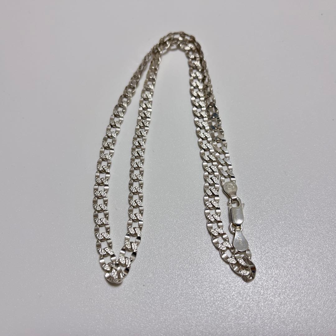 AVALANCHE アヴァランチ キューバン ネックレス46cm シルバー925