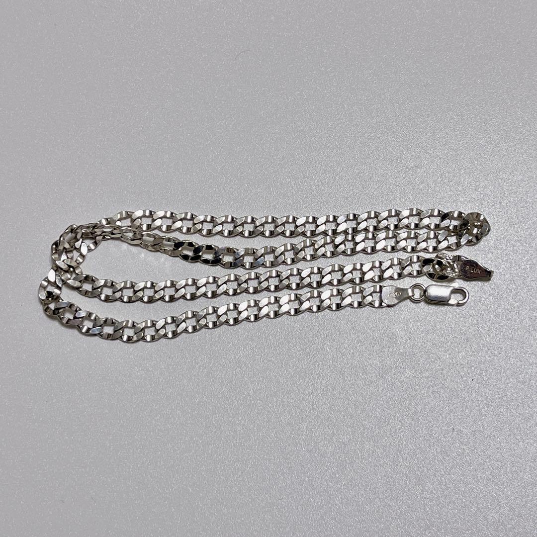 AVALANCHE アヴァランチ キューバン ネックレス46cm シルバー925