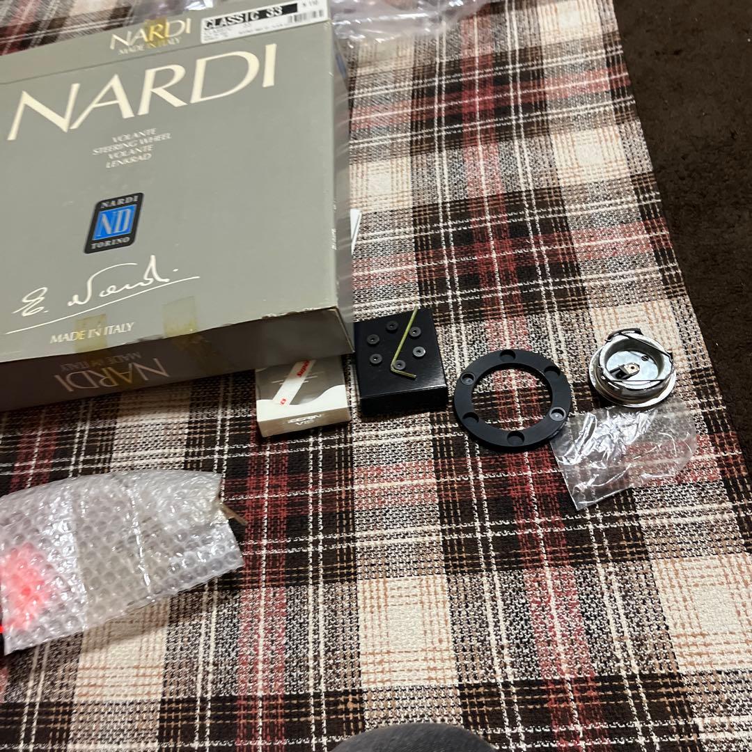 Nardi クラシック 36 ステアリングホイール スポーク ブラック