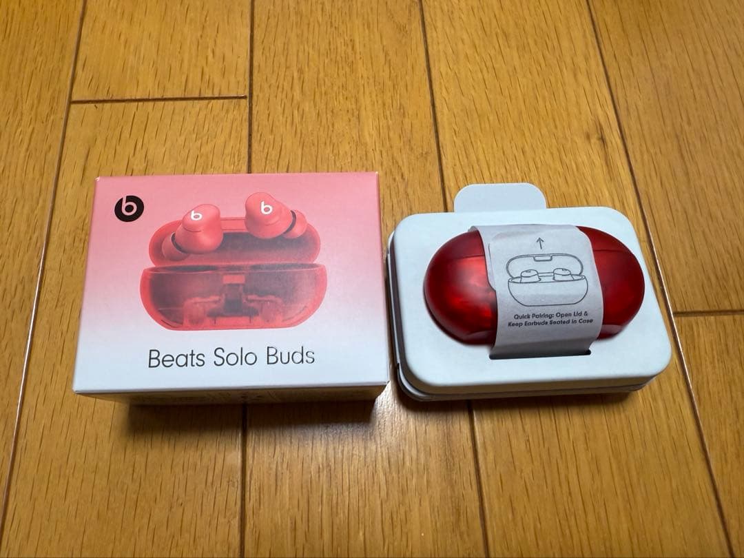 Beats Solo Buds レッド イヤフォン