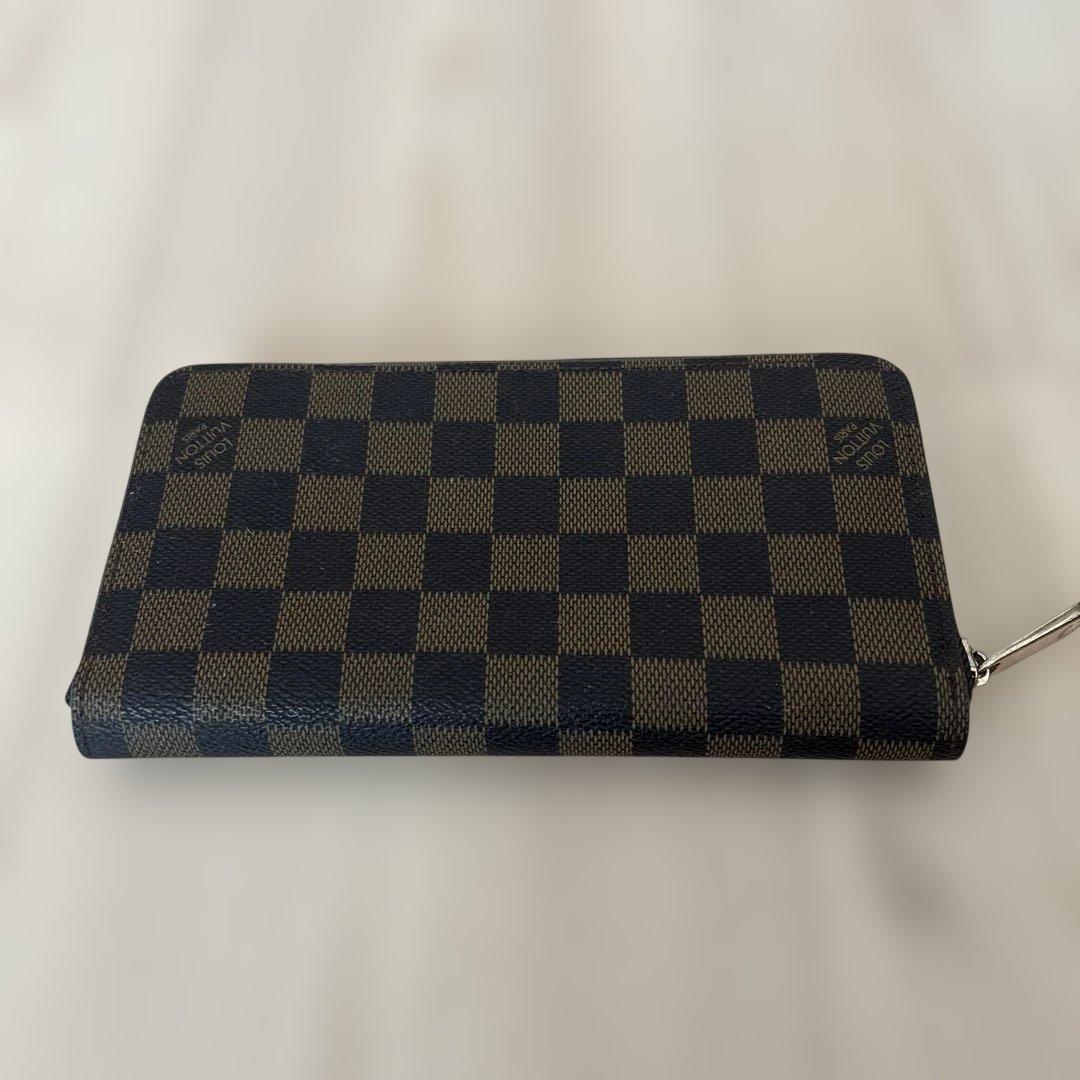 ナミ　ルイヴィトン ダミエ ジッピーウォレット 長財布 正規品