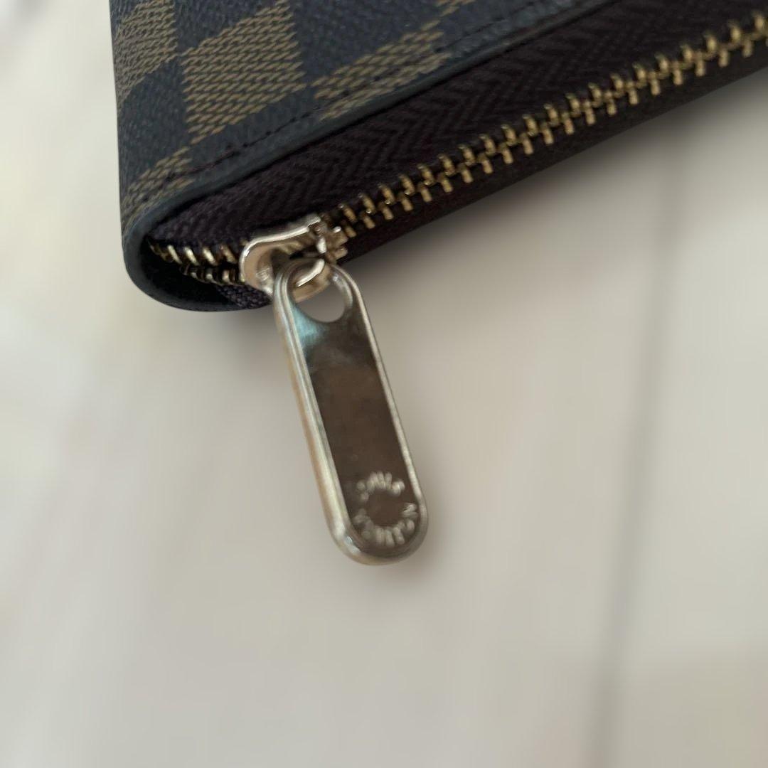 ナミ　ルイヴィトン ダミエ ジッピーウォレット 長財布 正規品