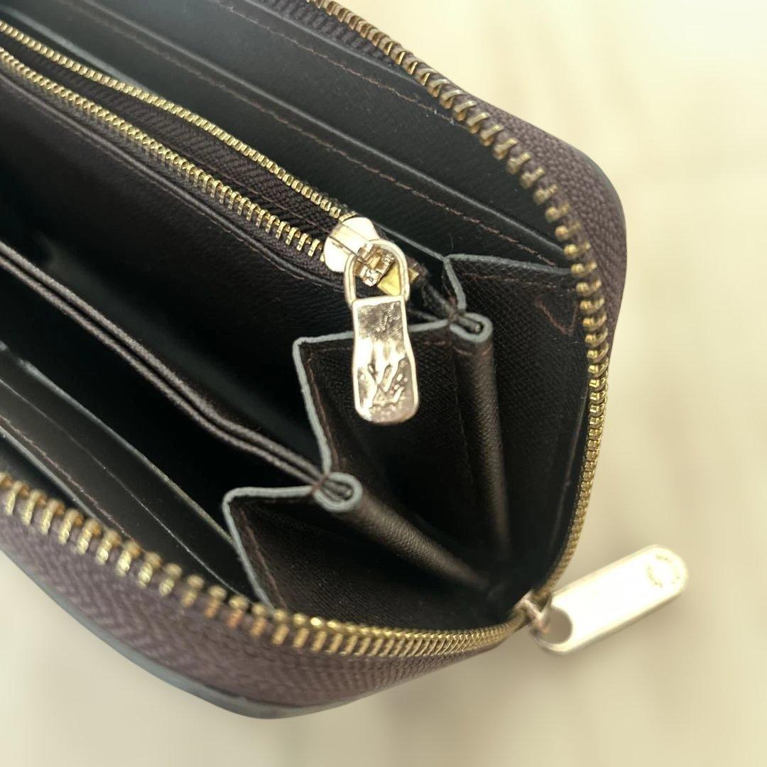 ナミ　ルイヴィトン ダミエ ジッピーウォレット 長財布 正規品