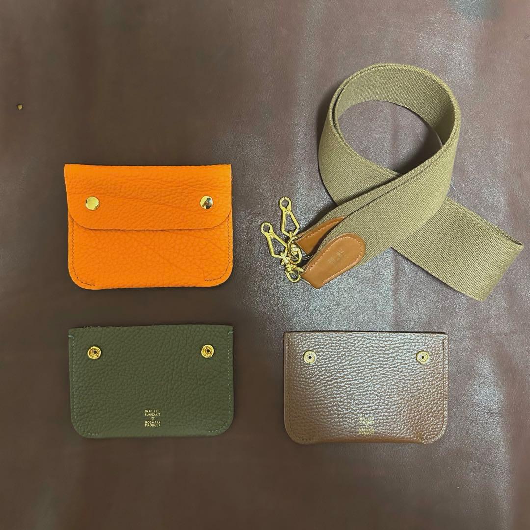 【美品】wallet SUN/kakke ４点セット ウォレット サンカッケー