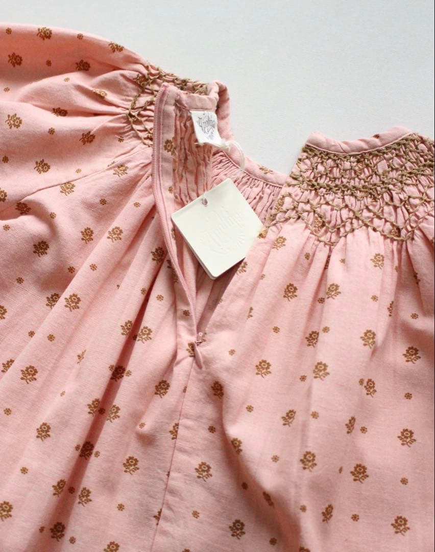 ワンピース apolina 2-3y MEADOW CALICO RIBBON