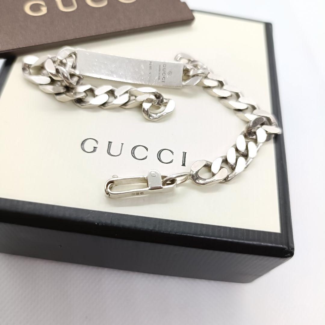 ミゾタツ様　GUCCI✨️　ブレスレット　プレート　ゴースト　925 シルバー