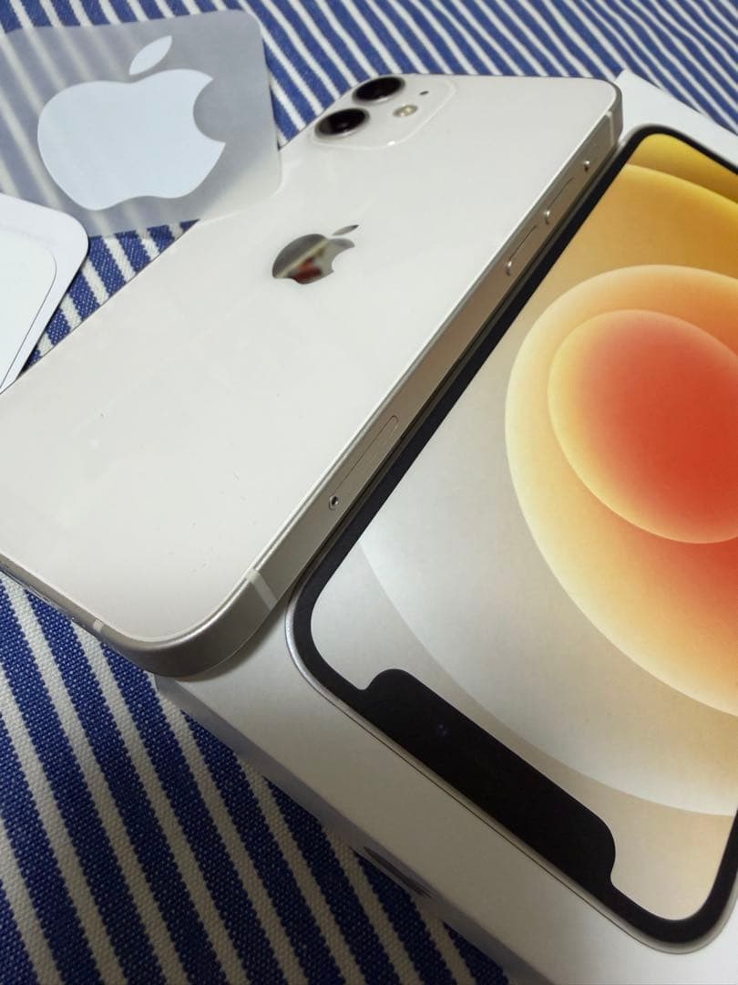 iPhone 12 mini ホワイト 本体　64GB SIMロック au