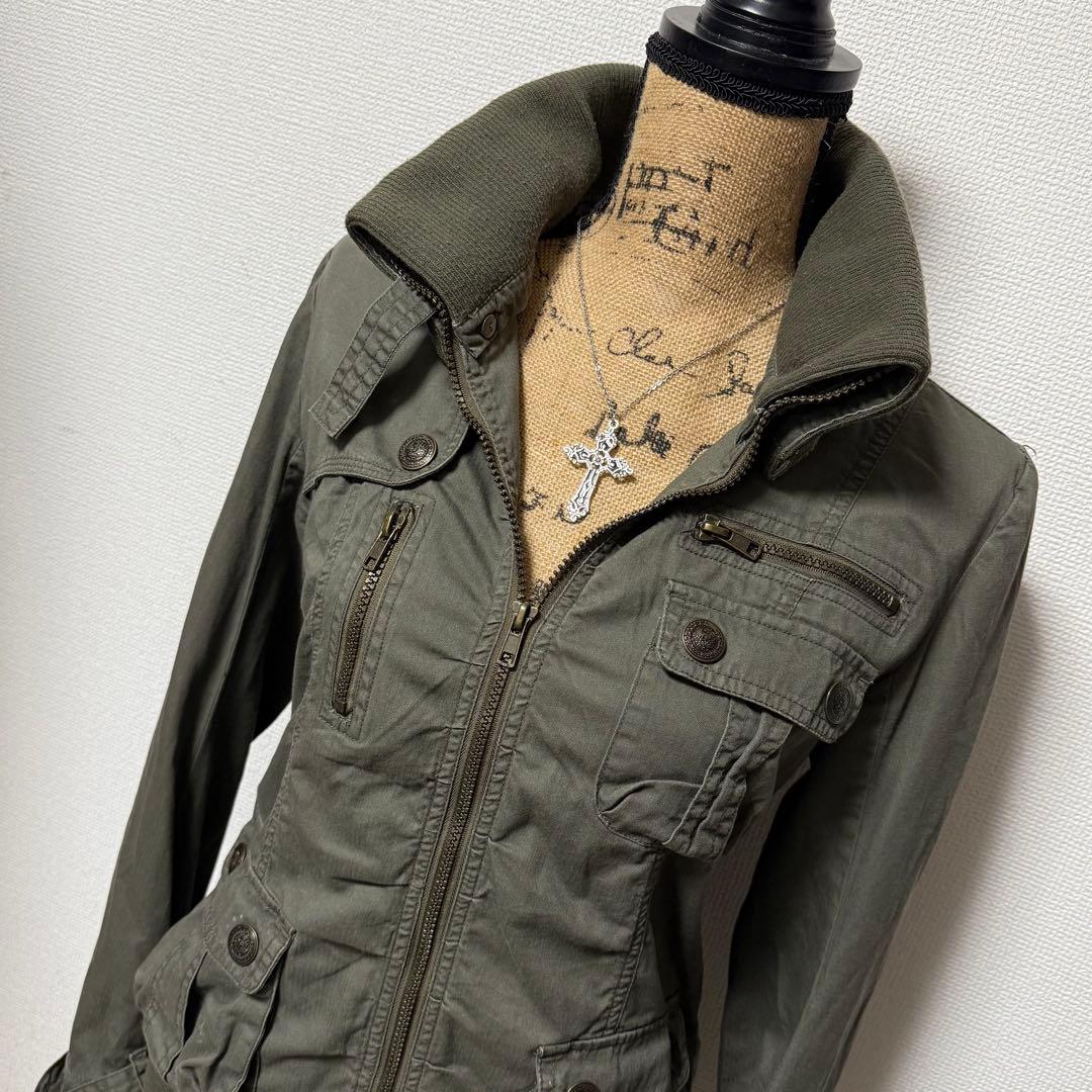 y2k 00s❤︎ ギミック 当時物 平成 ミリタリージャケット