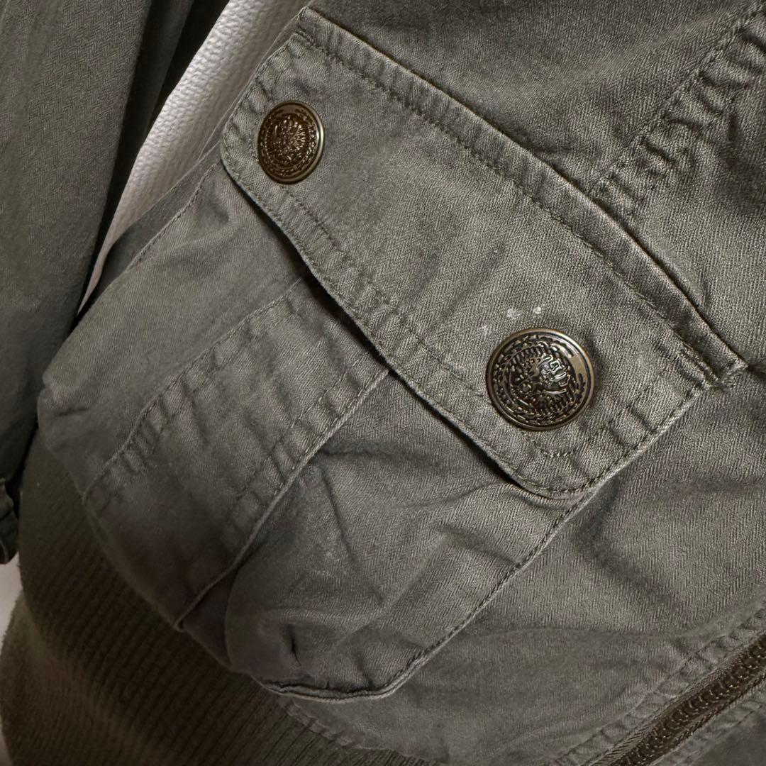 y2k 00s❤︎ ギミック 当時物 平成 ミリタリージャケット