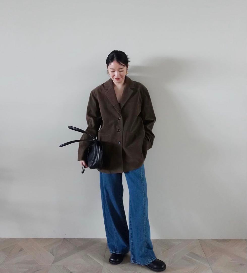 【美品】anuke Ecoleather Boston Bag ブラック