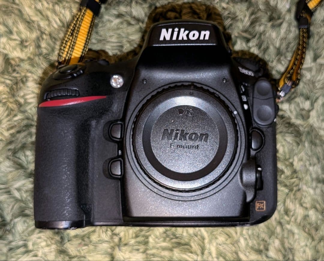Nikon D800+バッテリーグリップ、64gbCFカード付き