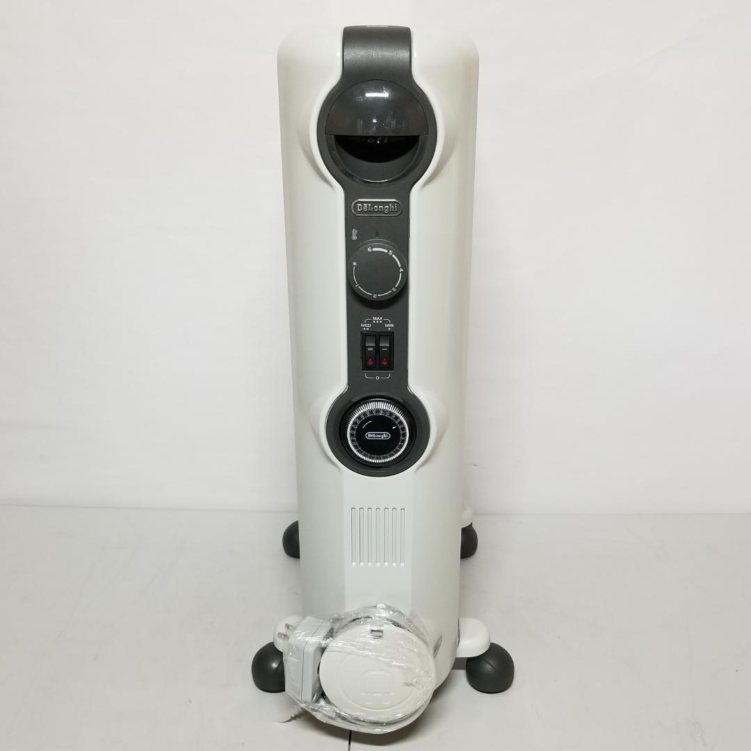 DeLonghi デロンギ オイルヒーター ゼロ風暖房 ホワイト HJ0812