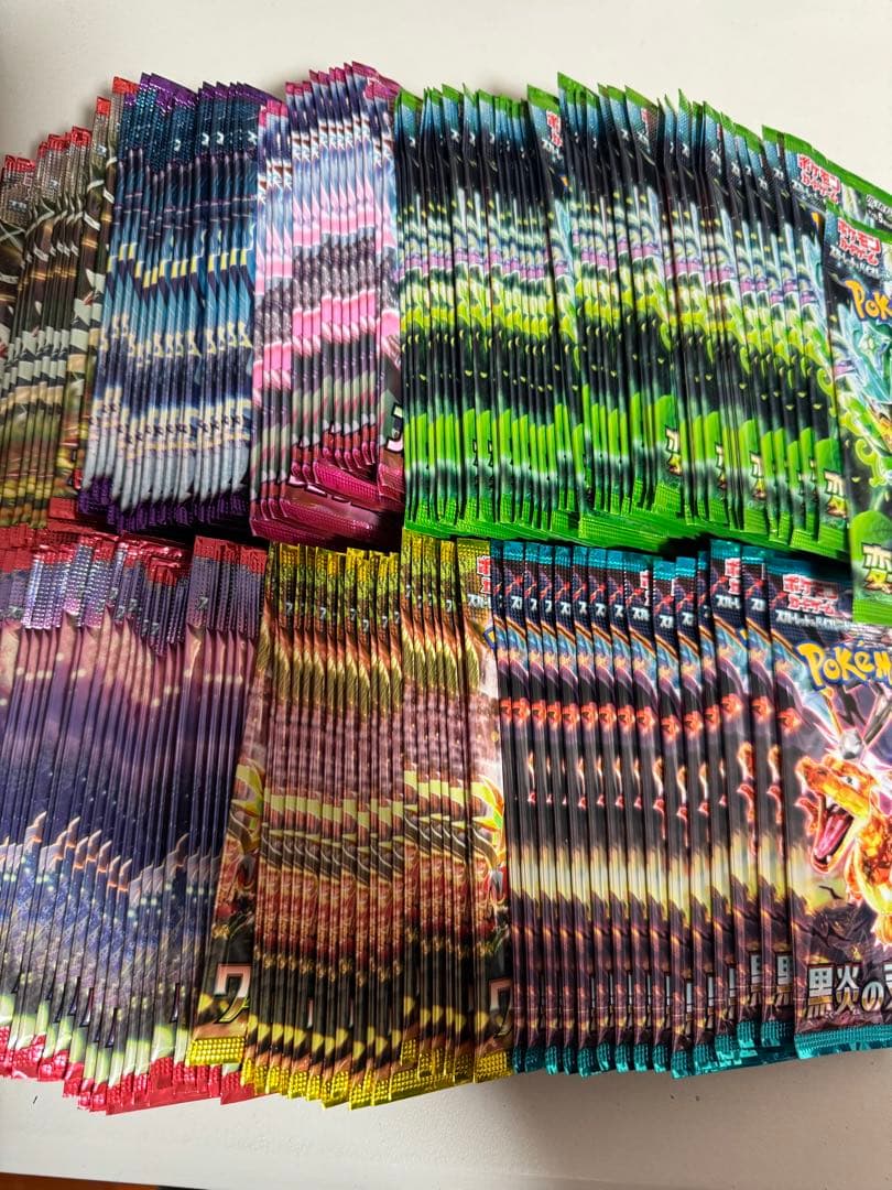 お*す様 ポケカ　未開封パック　まとめ売り　158パック　フュージョンアーツなど