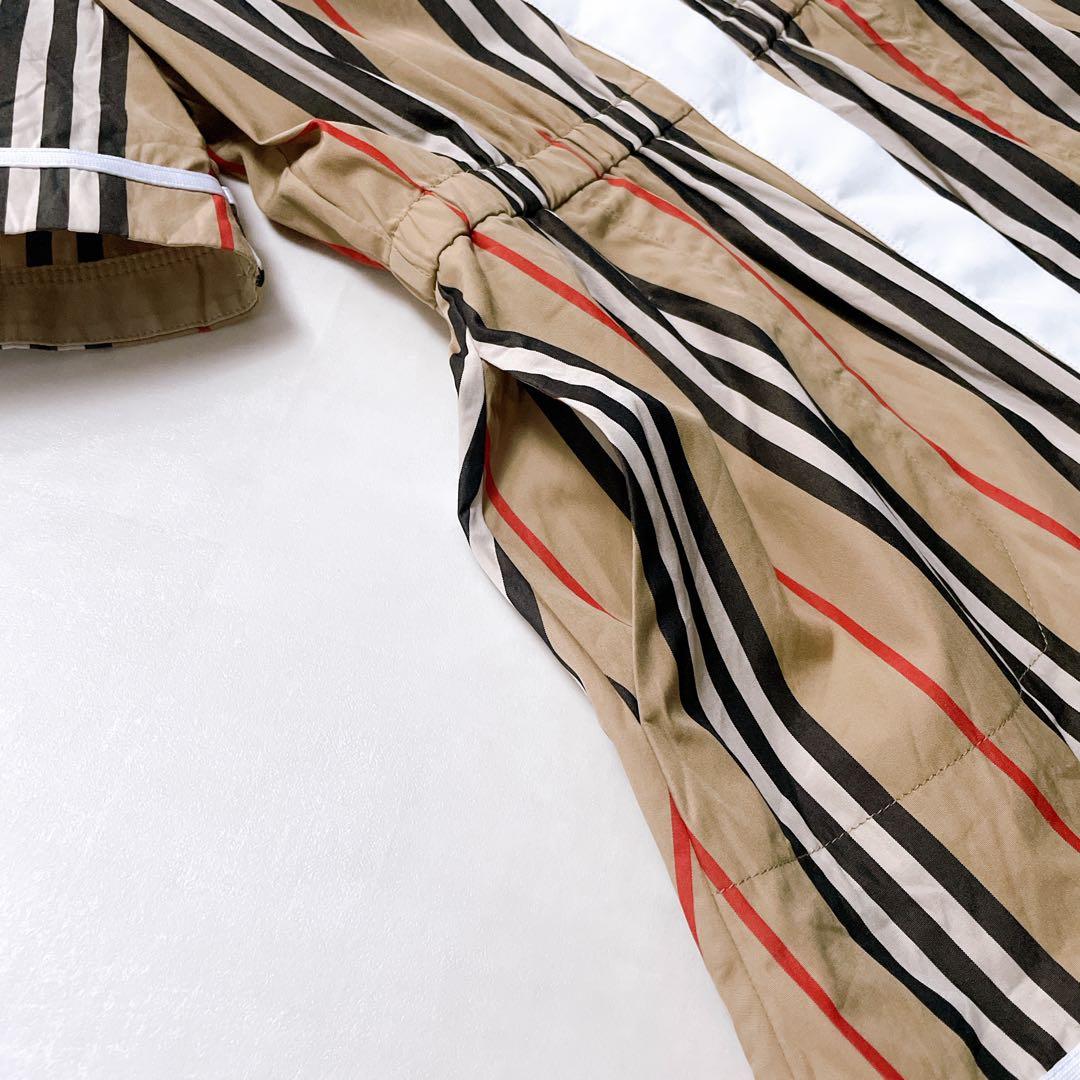 美品✨バーバリー 現行タグ シャツワンピース ストライプ 6Y 116cm