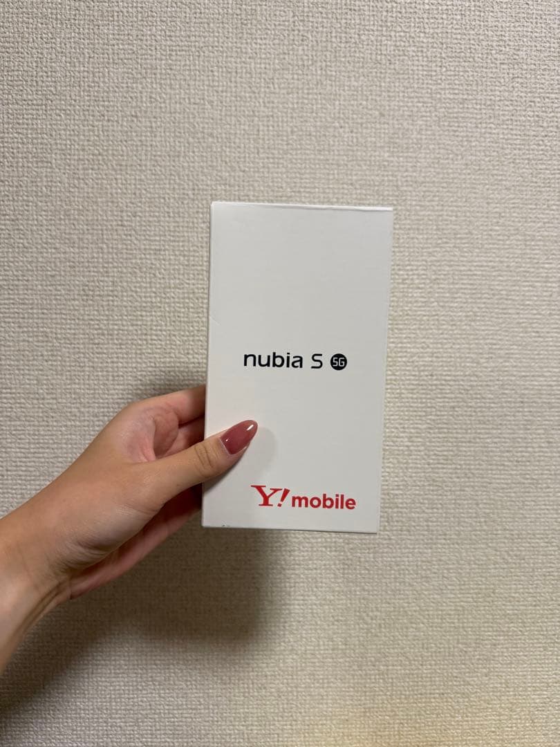 nubia S Y!mobile ホワイト