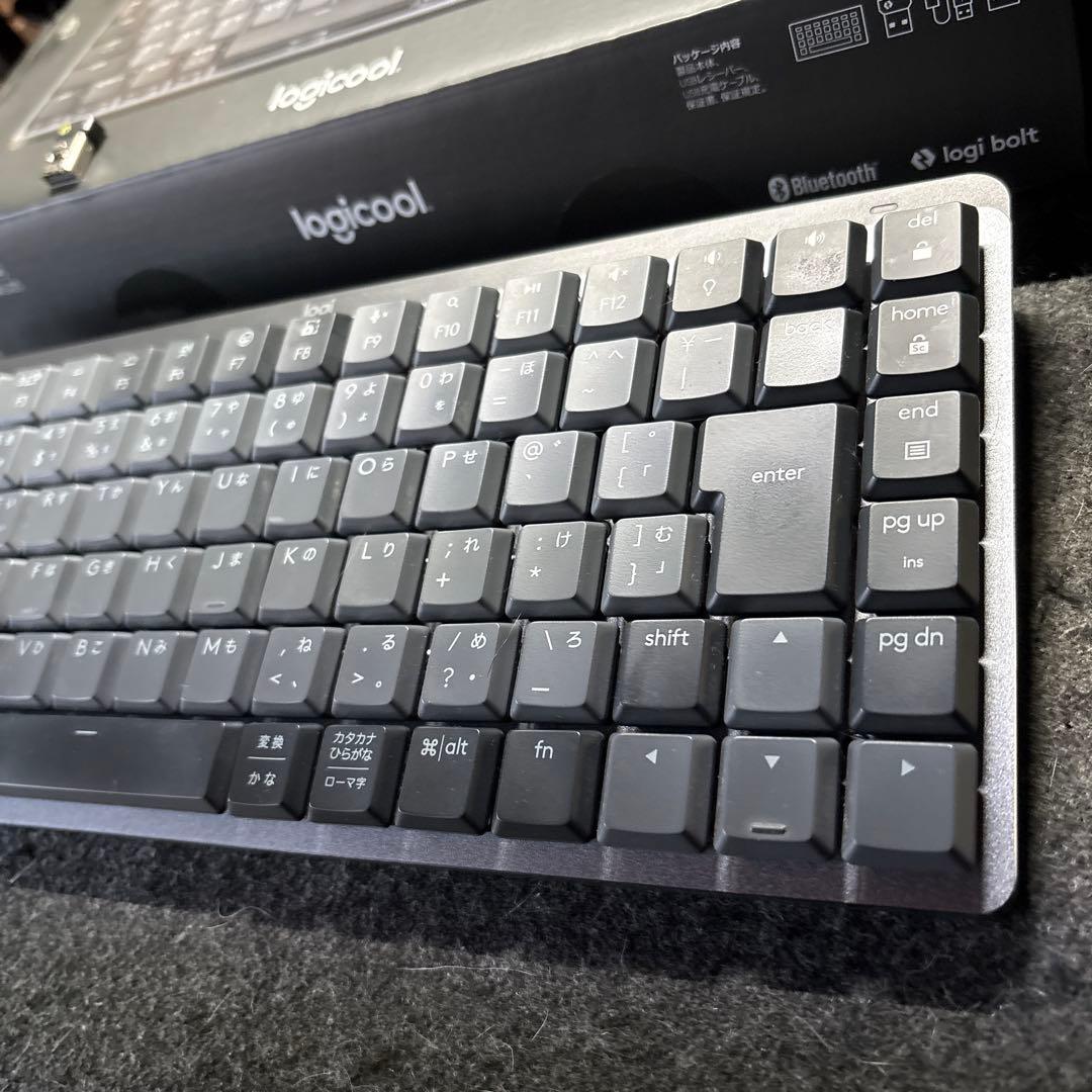 【美品】Logcool MX Mechanical Mini 日本語配列 赤軸