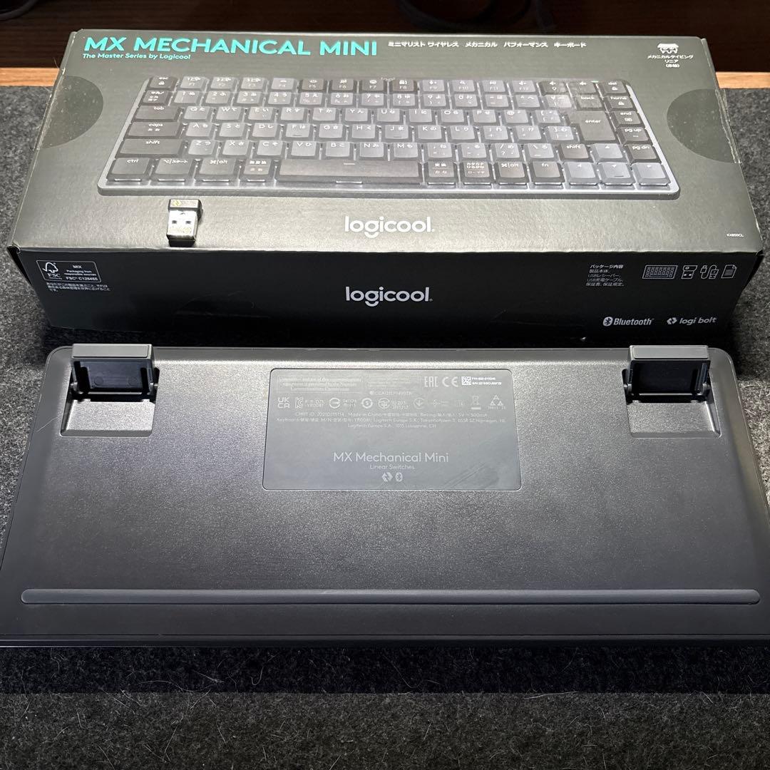 【美品】Logcool MX Mechanical Mini 日本語配列 赤軸