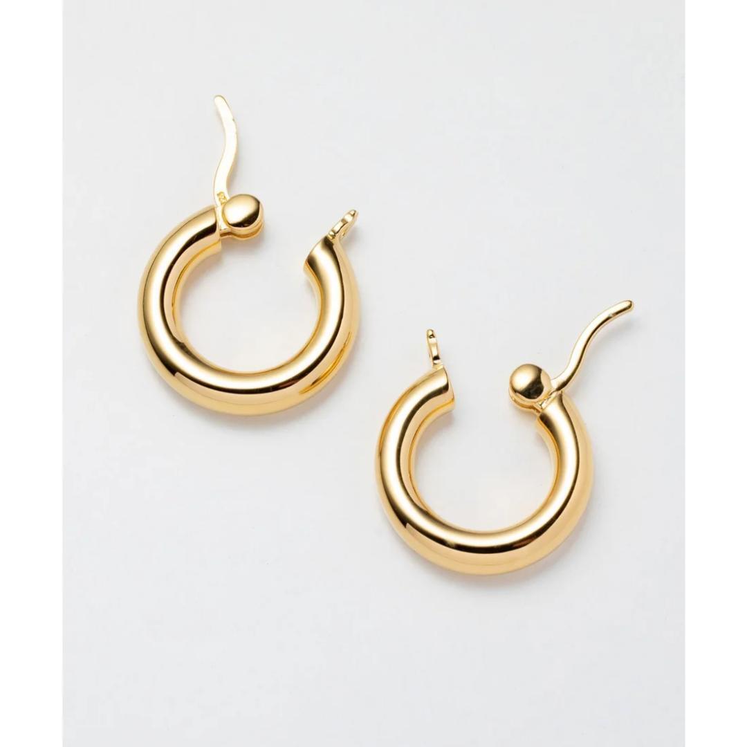 【定価3.9万】TOMWOOD Hoops Thick Small Gold M