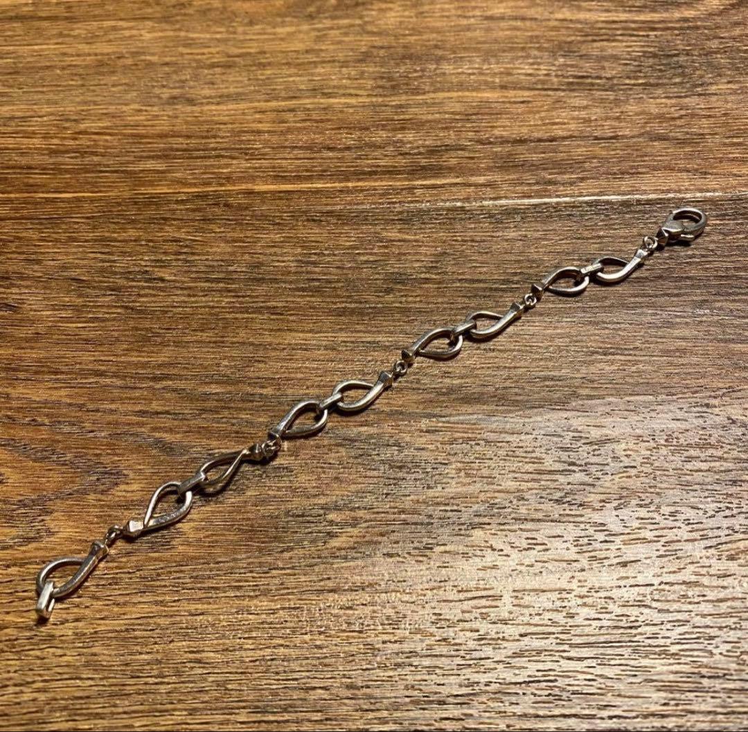 OLD GUCCI ホースビット SV925 ブレスレット 古着