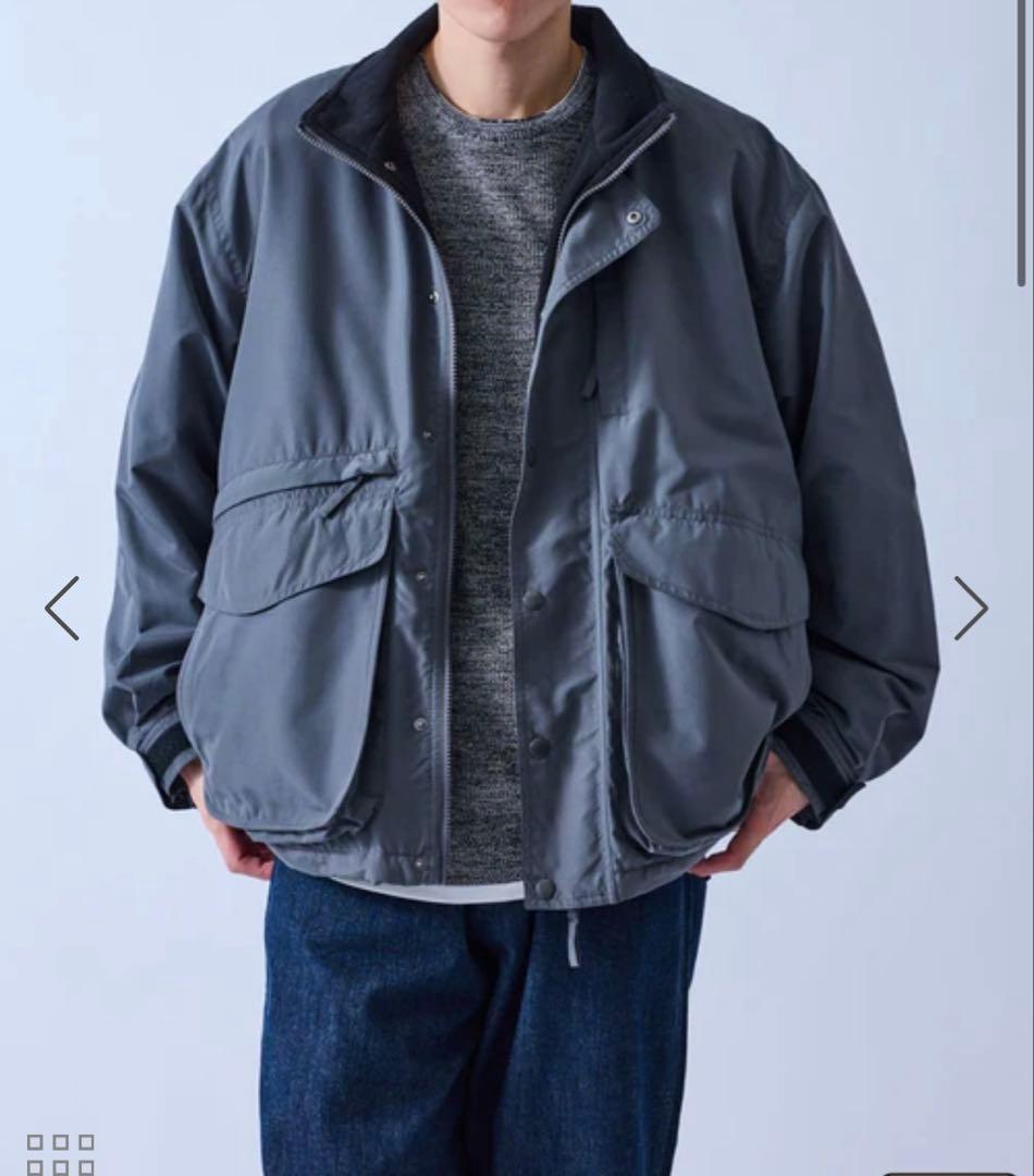 LE CERCLE par ropé PNピーチ裏フリースフィールドブルゾン