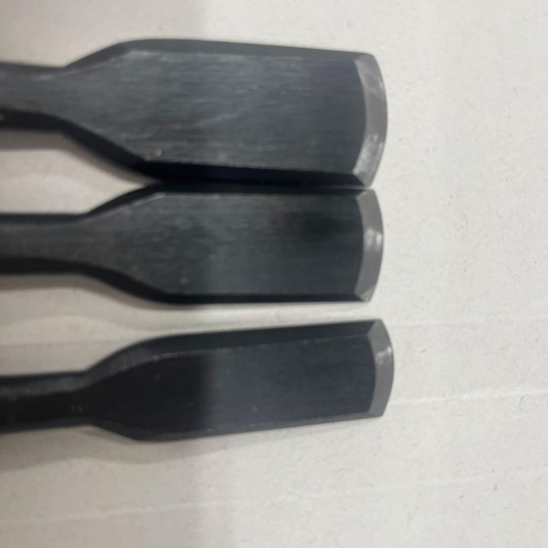 研綱　惣合ノミ　3本