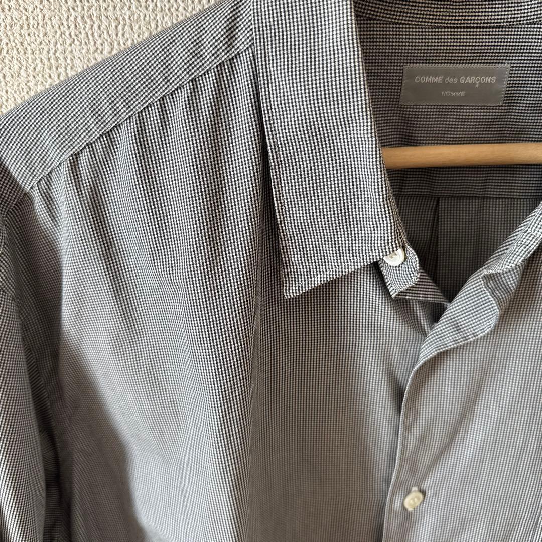 ギャルソンオム 90s田中オム ギンガムチェックシャツ