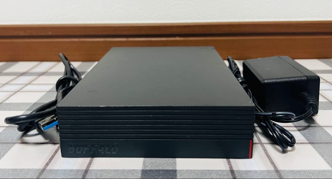 BUFFALO HD-EDS6U3-BE外付けHDDブラック6TB