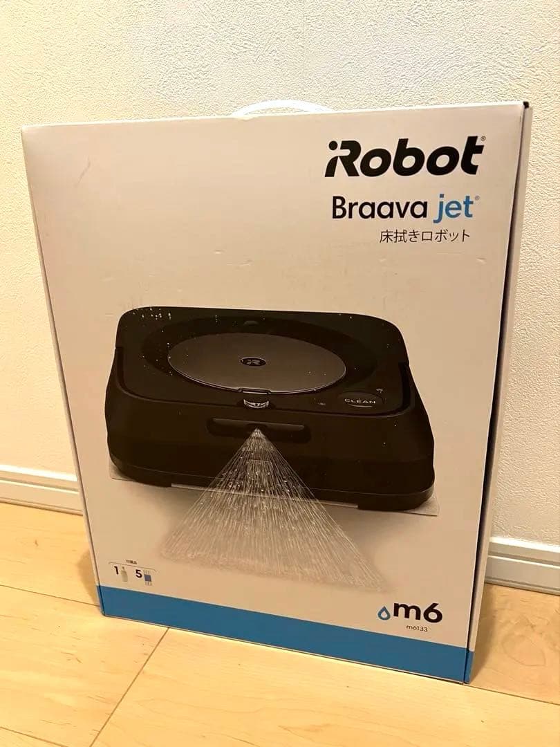 【新品未使用未開封】ブラーバ ジェット　ｍ6　iRobot　ブラック