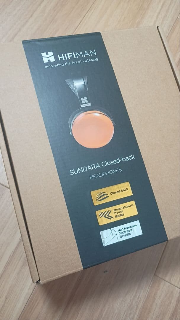 HIFIMAN SUNDARA closed-back 平面ドライバヘッドホン
