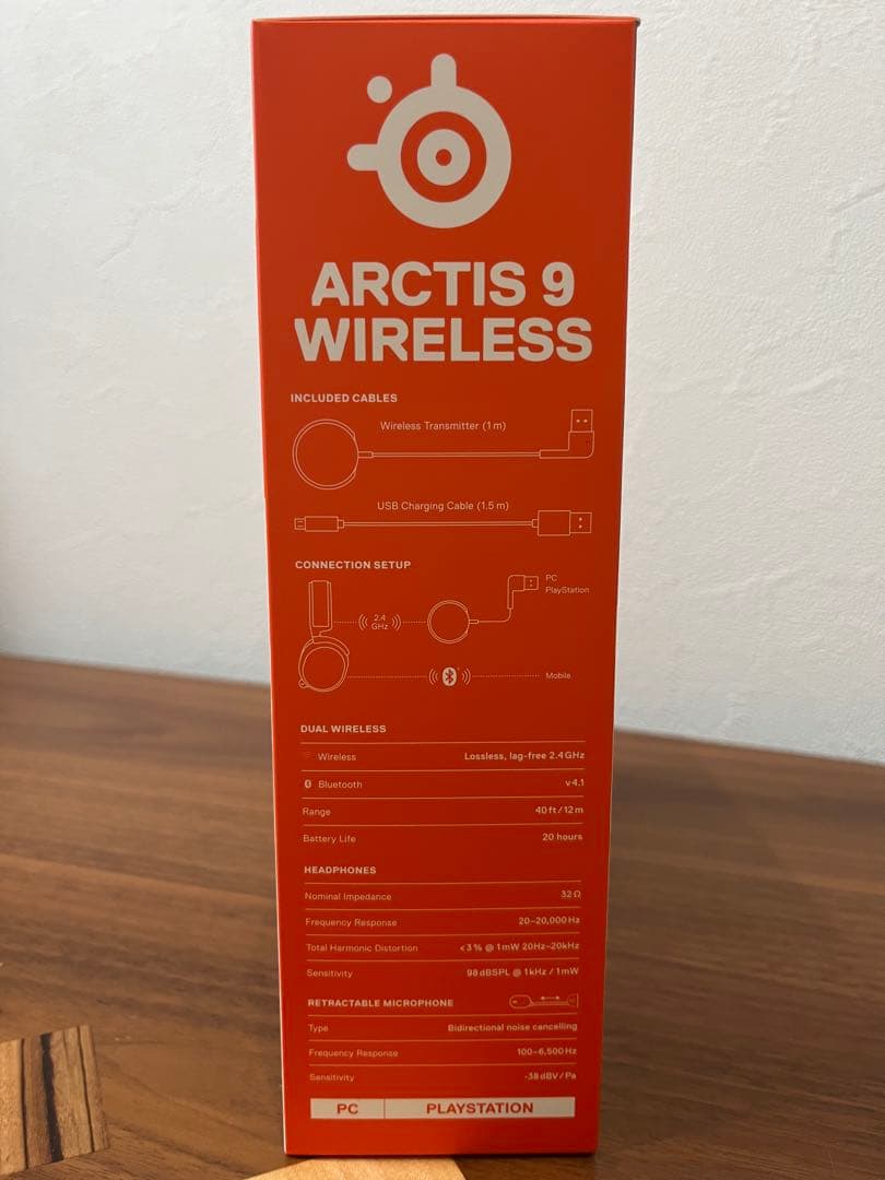 ヘッドホン SteelSeries Arctis 9 Wireless