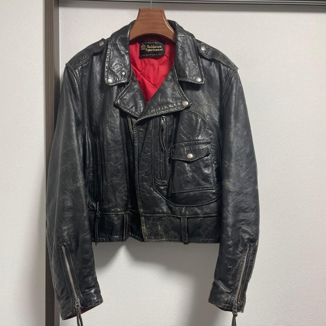 60's70'sOakbrookSportswear searsダブルライダース