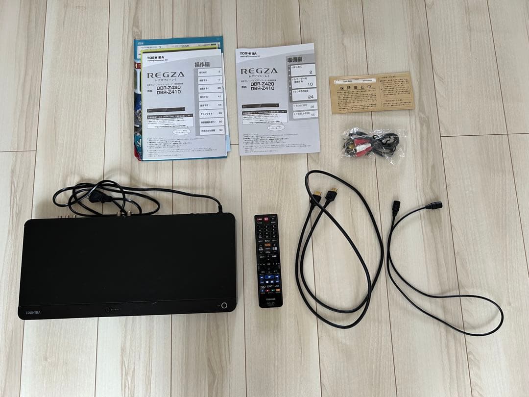 【良品】 REGZAブルーレイディスクレコーダー 1TB DBR-Z420