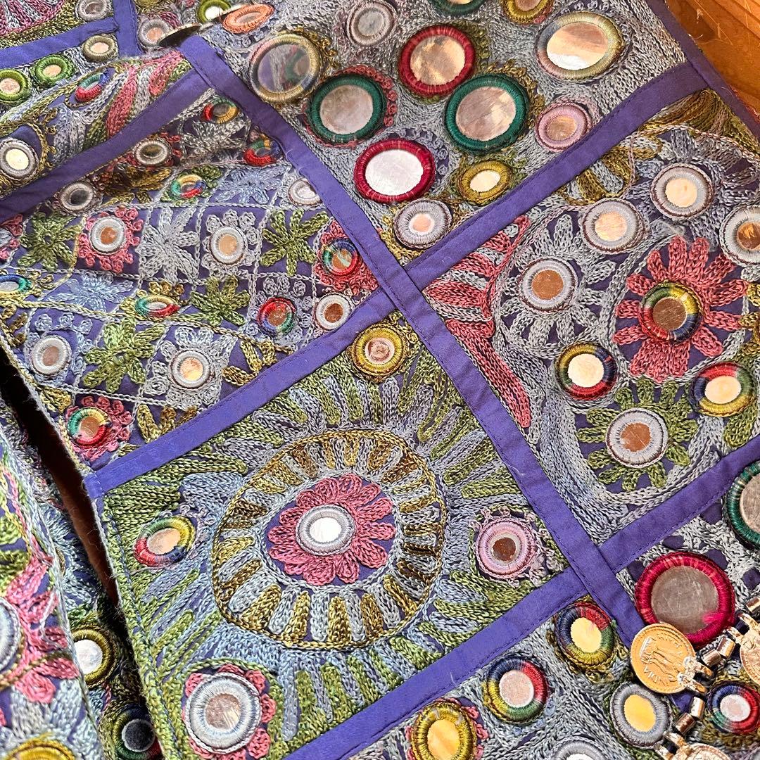 刺繍が凄すぎる♡レア♡ヴィンテージ♡TYLIEMALIBU♡BIGトート♡