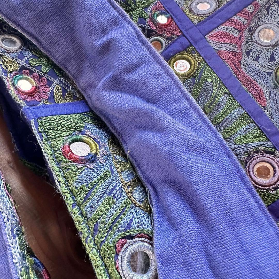 刺繍が凄すぎる♡レア♡ヴィンテージ♡TYLIEMALIBU♡BIGトート♡