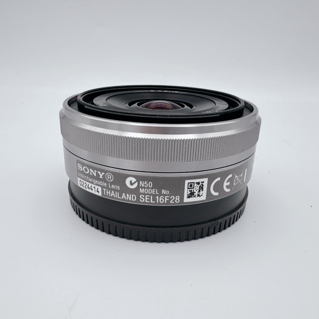 【美品】Sony E 16mm F2.8 SEL16F28 パンケーキレンズ