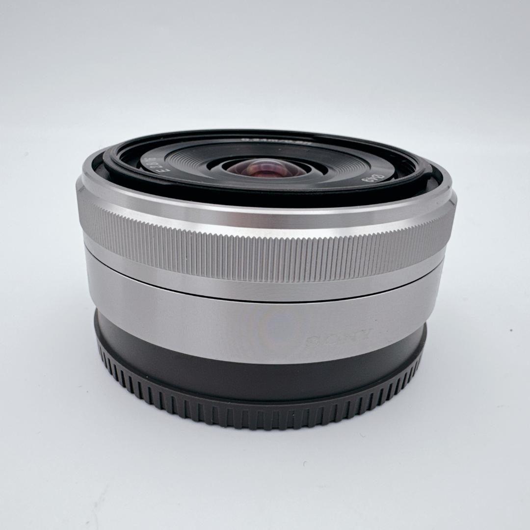 【美品】Sony E 16mm F2.8 SEL16F28 パンケーキレンズ