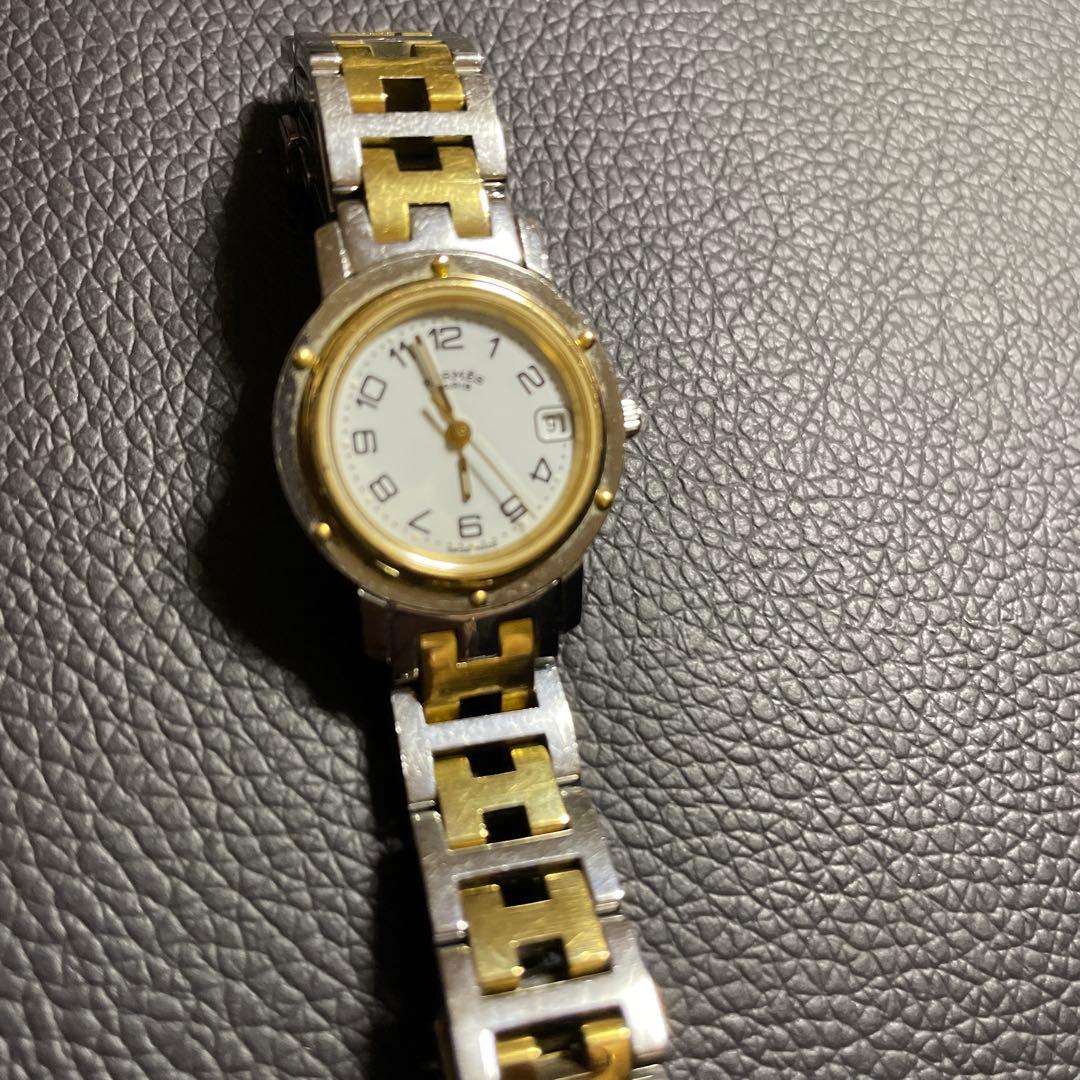 エルメス レディース腕時計 クリッパー　✴︎ジャンク品